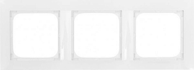 Рамка трехместная OSPEL IMPRESJA универсальная белый R-3Y/00