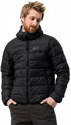 Пуховик Jack Wolfskin HELIUM MEN 1200573-6000 р.M черный
