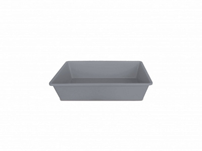 Туалет Stefanplast Tray 1 40х30х10 см серый
