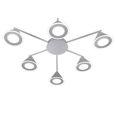 Люстра потолочная Victoria Lighting 6x12 Вт GX53 белый French/PL6 white