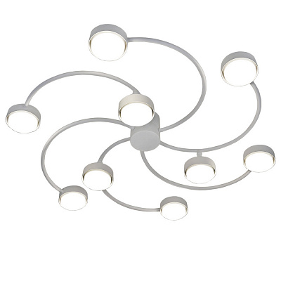 Люстра потолочная Victoria Lighting 9x12 Вт GX53 белый World/PL9 white