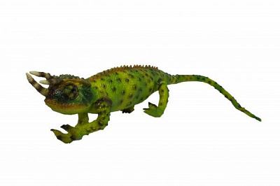 Іграшка Lanka Novelties Хамелеон Джексона 58 см 21548