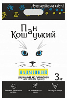 Наполнитель для кошачьего туалета Пан Кошацький Древесный 3 кг 