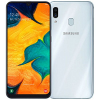 Смартфон Samsung Galaxy A30 SM-A305F 4/64 Duos ZWO (SM-A305FZWOSEK) white