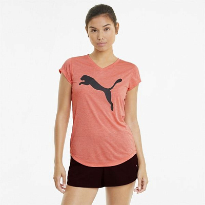 Футболка Puma Train Fav Heather Cat Tee 51952624 XS оранжевый