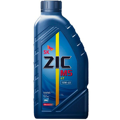 Моторне мастило ZIC M5 4T 10W-40 1 л