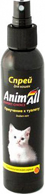 Спрей AnimAll для котов для привлечения к туалету 150 мл 55839