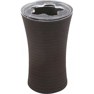 Склянка для щіток Trento Bergamo темний шоколад