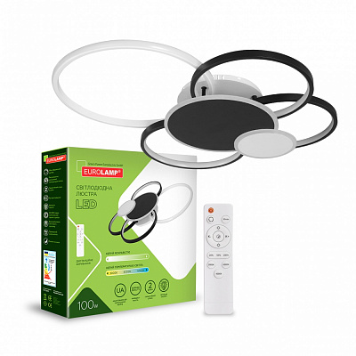 Люстра светодиодная Eurolamp Inca черный LED-LR-100-M25