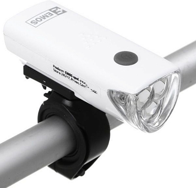 Ліхтар велосипедний P3914-1 білий