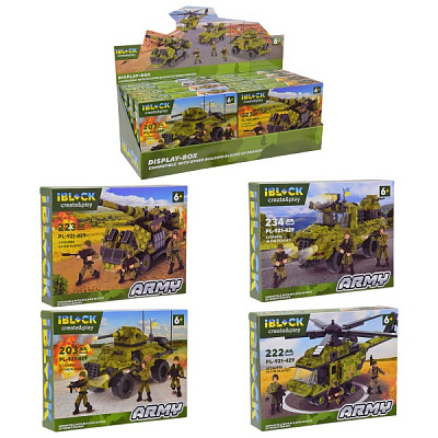 Конструктор Iblock Армия PL-921-429