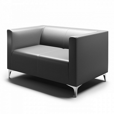 Диван нерозкладний BNB Delhi сірий 1200x760x690 мм