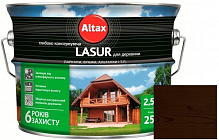 Лазур глибоко консервуюча Altax Lasur для деревини палісандр напівмат 2,5 л