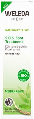 Средство Weleda Naturally Clear S.O.S. от прыщей быстрого действия 10 мл