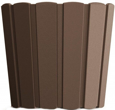 Горшок пластиковый Prosperplast Boardee Basic круглый 0,8л коричневый (25081-222) 