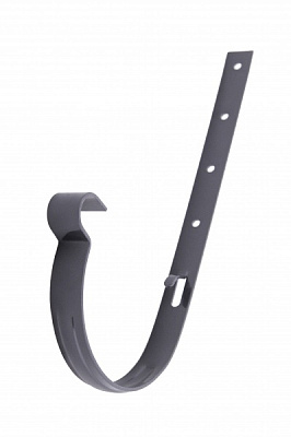 Кронштейн желоба металлический PROFiL 130 мм графит 