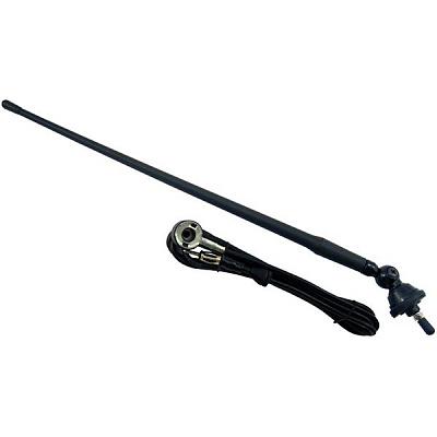 Антена автомобільна CarCommerce врізна, зовнішня з дротом 38 см