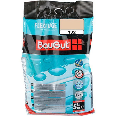 Фуга BauGut flexfuge 132 5 кг бежевий