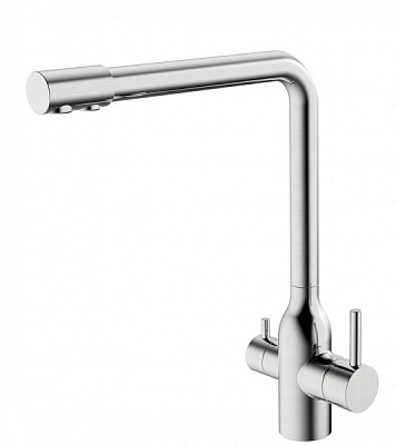 Смеситель для кухни VIDAN Alvaro AISI-304 (IN-H2501), с подключением к фильтру