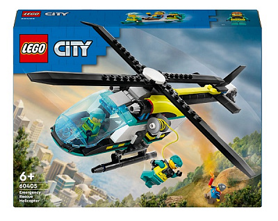 Конструктор LEGO City Гелікоптер аварійно-рятувальної служби 60405