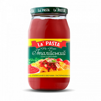 Соус La Pasta Итальянский с овощами 460 г