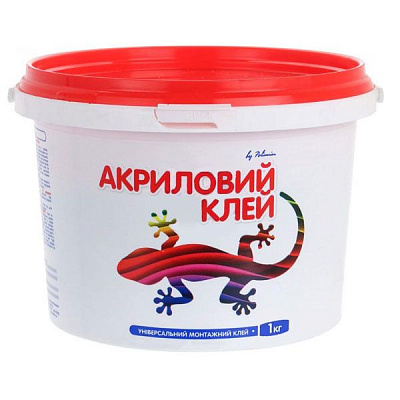 Клей акриловий Polimin універсальний 1 кг