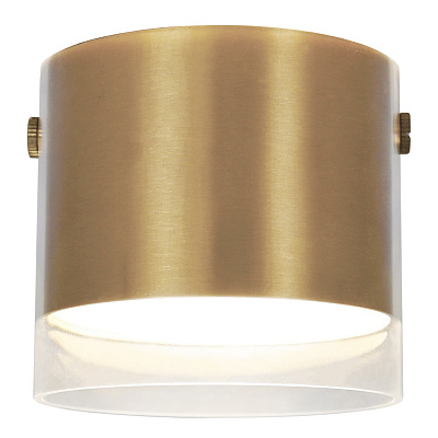 Светильник точечный Victoria Lighting 12 Вт GX53 золото Spit/PL1 gold