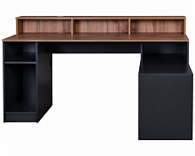 Стіл письмовий DC Слайго-1 750х1600х700 мм антрацит/дуб тахо