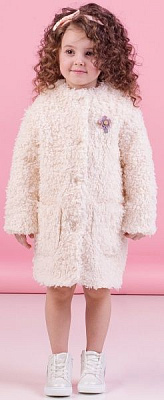 Пальто Zironka р.128 молочний Z2-51-0001-1