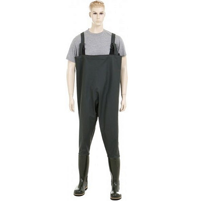 Полукомбинезон рыбацкий р.44 серый