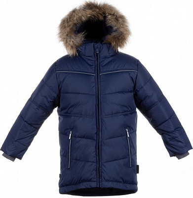 Куртка детская для мальчика HUPPA Moody 1 р.128 синий 80066 