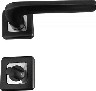 Ручка дверная Арико с вертушком Робокварто черный