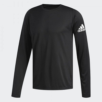 Футболка с длинным рукавом Adidas FL_SPR X BOS LS DQ2846 XXL черный