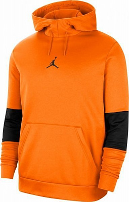 Джемпер Nike M J AIR THERMA FLC PO CK6789-803 р. S оранжевый