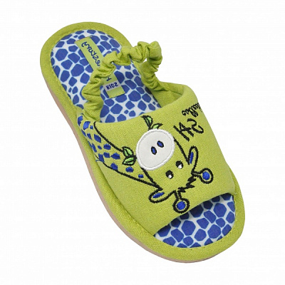 Тапочки детские для девочки Home Story р.26 салатовый 210254-9 