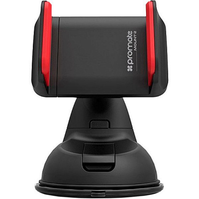 Автодержатель Promate Mount-2 Black/Red