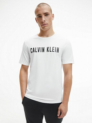 Футболка Calvin Klein Performance SHORT SLEEVE TEE 00GMF8K160-100 L чорнийбілий