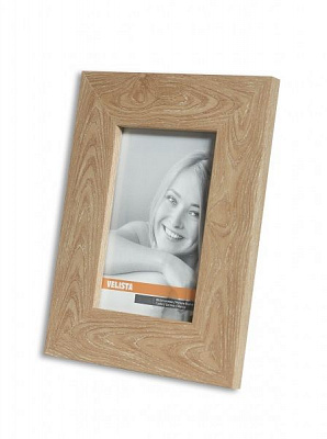 Рамка для фотографії зі склом Velista 40К-14134-7v 30х40 см дерево світле