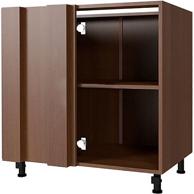 Тумба нижняя (щит) Грейд 80x82 орех