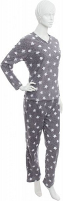 Костюм домашній жіночий La Nuit White Stars р. XS сірий