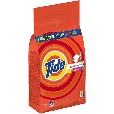 Пральний порошок Tide Для білих та кольорових речей 3 кг