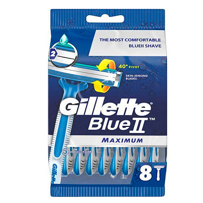 Станки одноразовые GILLETTE Blue2 Max 8 шт.