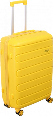 Чемодан 66 л желтый XY22100 60х42х26 ABS 