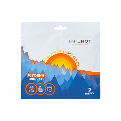 Грелка термохимическая Takehot Warmer (для рук) 2 шт.