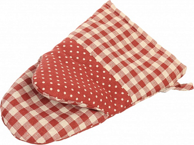 Прихватка Lucy Бордо горошок 21x36 см червоний La Nuit
