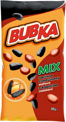 Насіння соняшника TM BUBKA MIX з арахисом 90 г