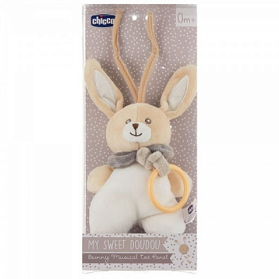 Игрушка музыкальная Chicco Зайчонок Doudou 09713.00