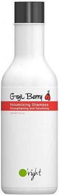 Шампунь органічний O'right з ягодою годжі для надання тонусу волоссю 100 мл