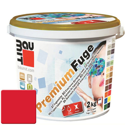 Затирка Baumit Баумакол Интенсив красная 2 кг