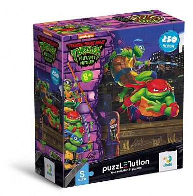 Пазл DoDo Medium-S TMNT. Леонардо и Рафаэль 250 элементов 200528